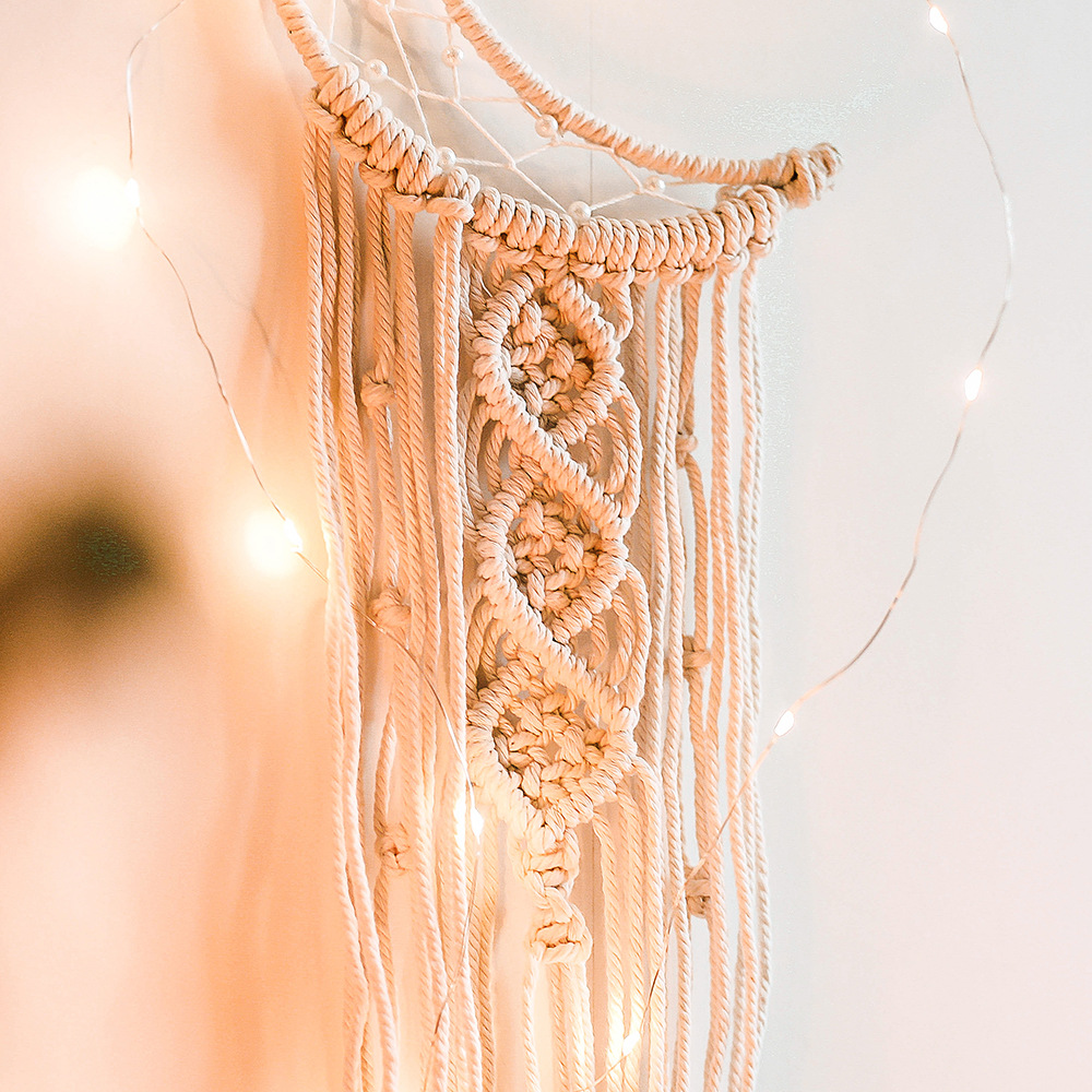 Macrame Dreamcatcher phong cách Boho