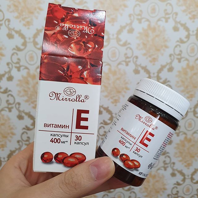 [HCM]Vitamin E Đỏ Nga 400mg [ có thể bôi đắp mặt ] trắng da