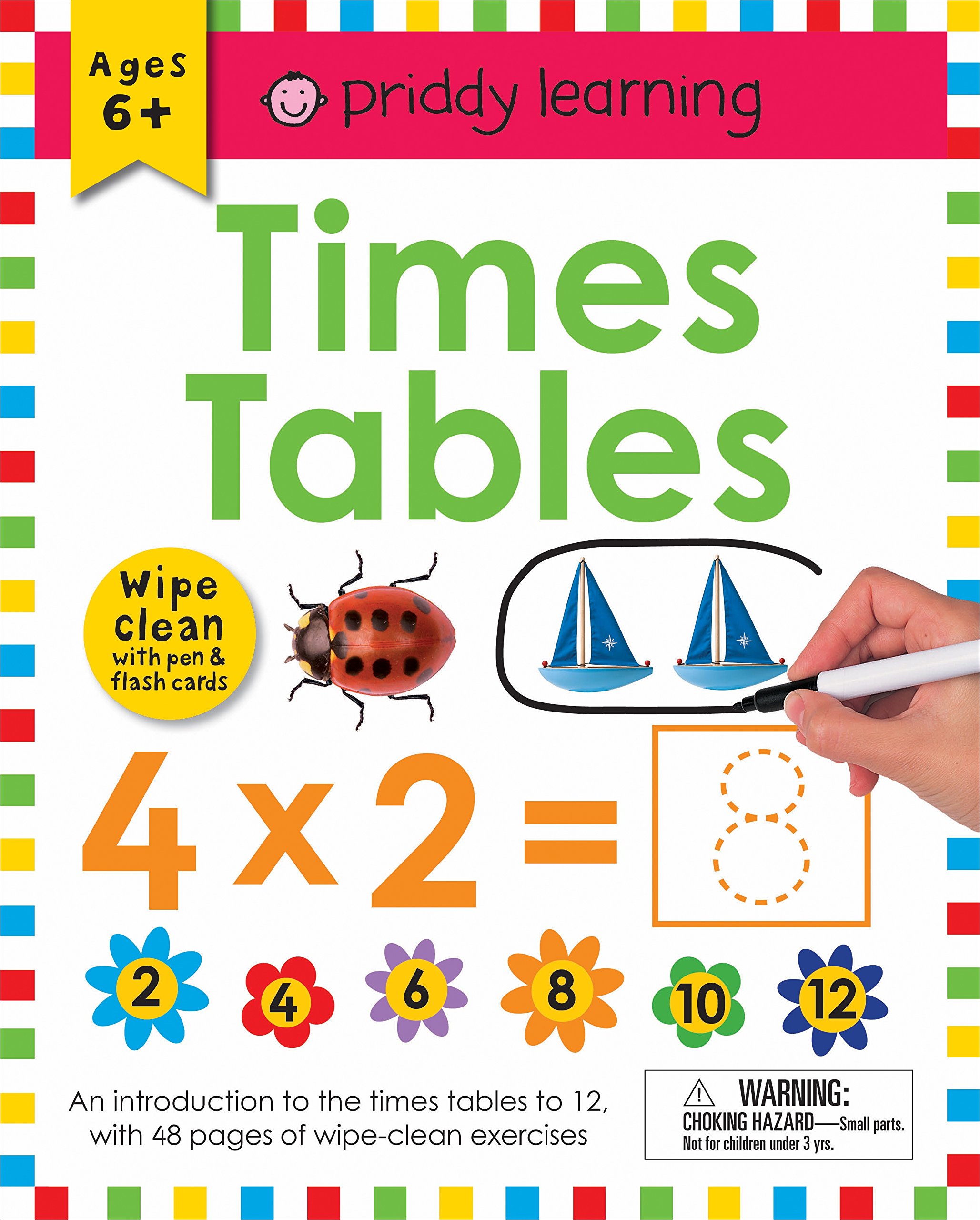 S&aacute;ch - Wipe Clean Workbook: Times Tables - Phương Nam Book