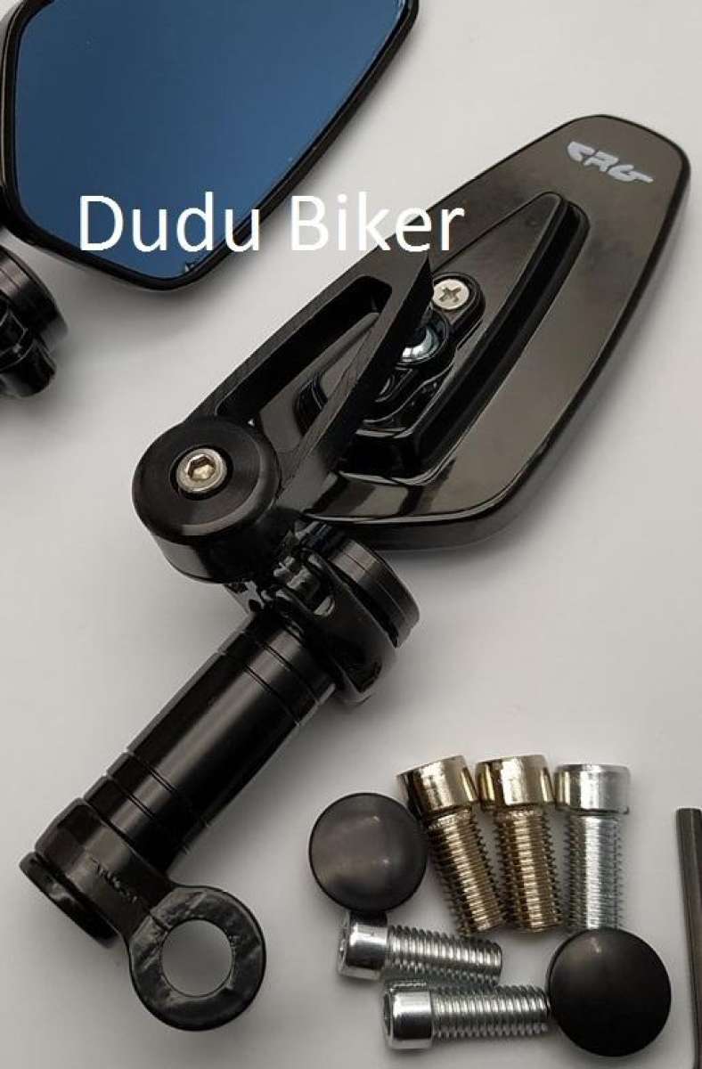Gương bên trái gương gù gắn chân gương CRG xe máy, Gương gù chân kính, gương gù chân gương CNC chắc chắn bền đẹp, gương gù chân gương CRG