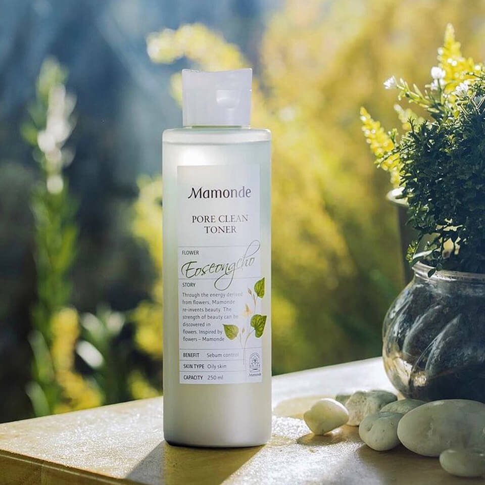 [Chiết-Gốc] Toner Diếp cá dành cho da dầu mụn Mamonde Pore Clean