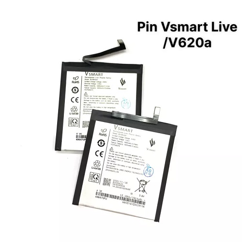 Pin vsmart live bvs-620 zin bảo hành đổi mới
