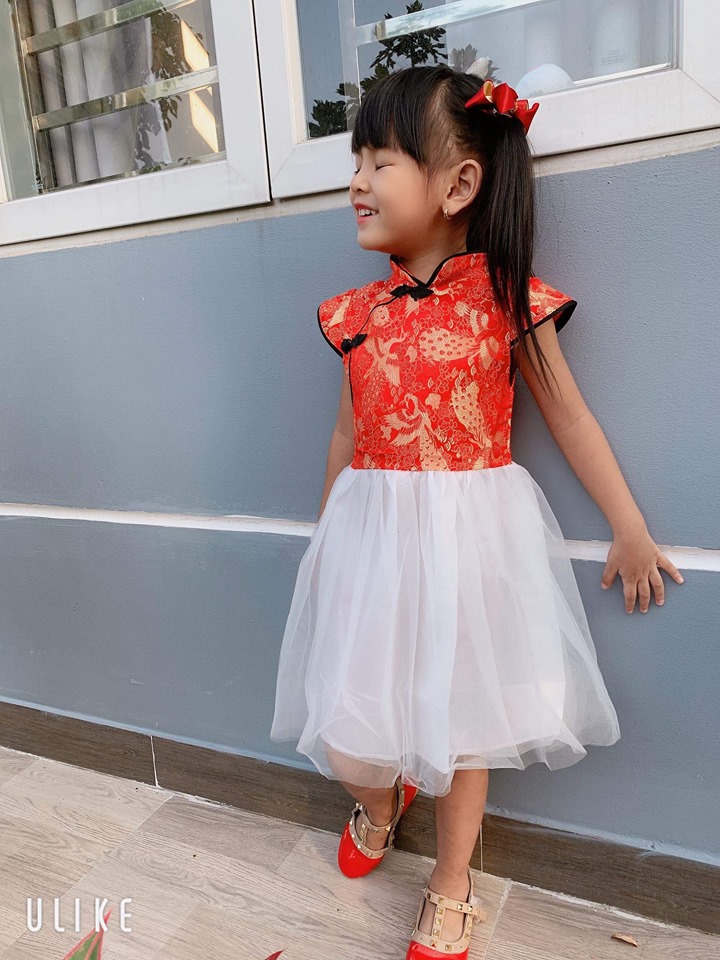 [HCM]Đầm cổ tàù phối lưới - phong cách tiểu thư - size 2-8