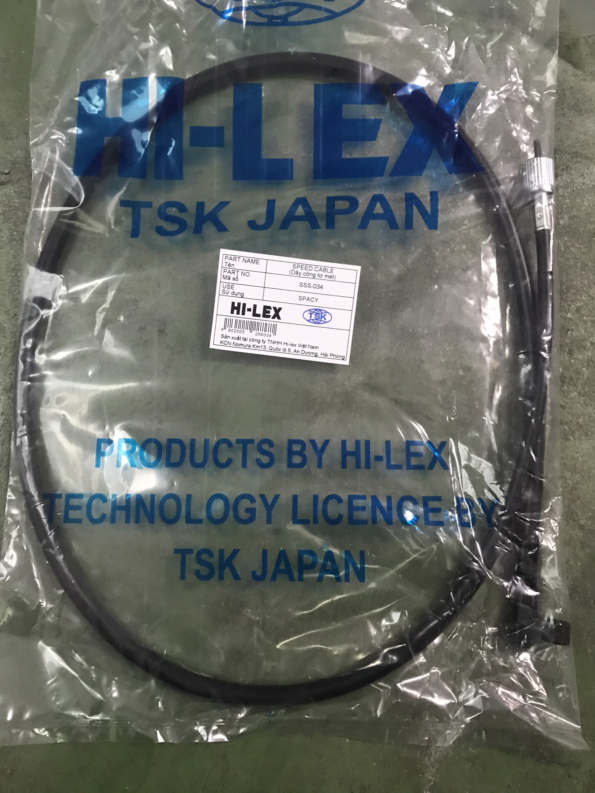 Dây đồng hồ công tơ mét xe Spacy 125cc