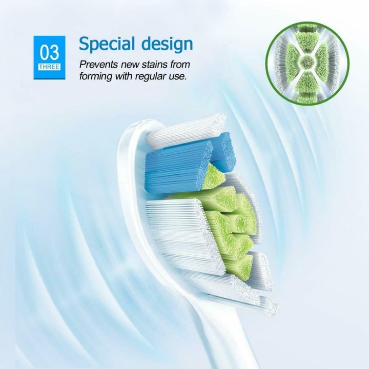 2 đầu bàn chải điện Philips Sonicare Diamond Clean W [Hàng Mỹ]