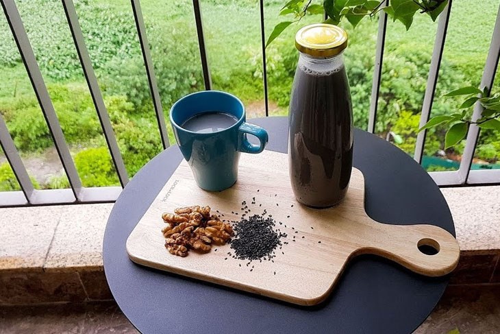 Mè đen, vừng đen, sữa hạt mè đen, mè đen làm bánh