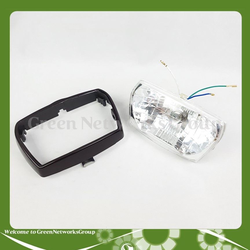 [HCM]Chóa đèn pha bóng Halogen cho xe Dream Đầu Bằng Greennetworks