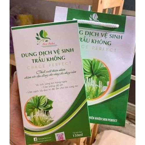 Dung Dịch Vệ Sinh Skin Perfect Trầu Không 150ml