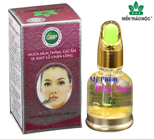 [HCM]Serum ngừa mụn thâm - Giữ ẩm - Se khít lỗ chân lông Serum Acne SPF+++ Miền Thảo Mộc (25ml)