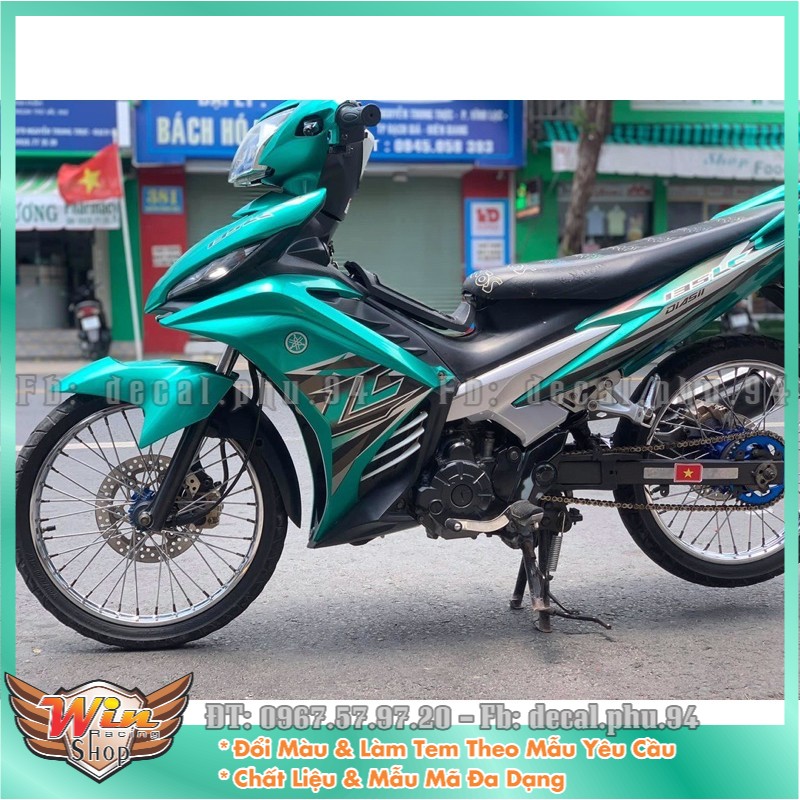 Tem rời Exciter 135 Lc Xanh lục bảo