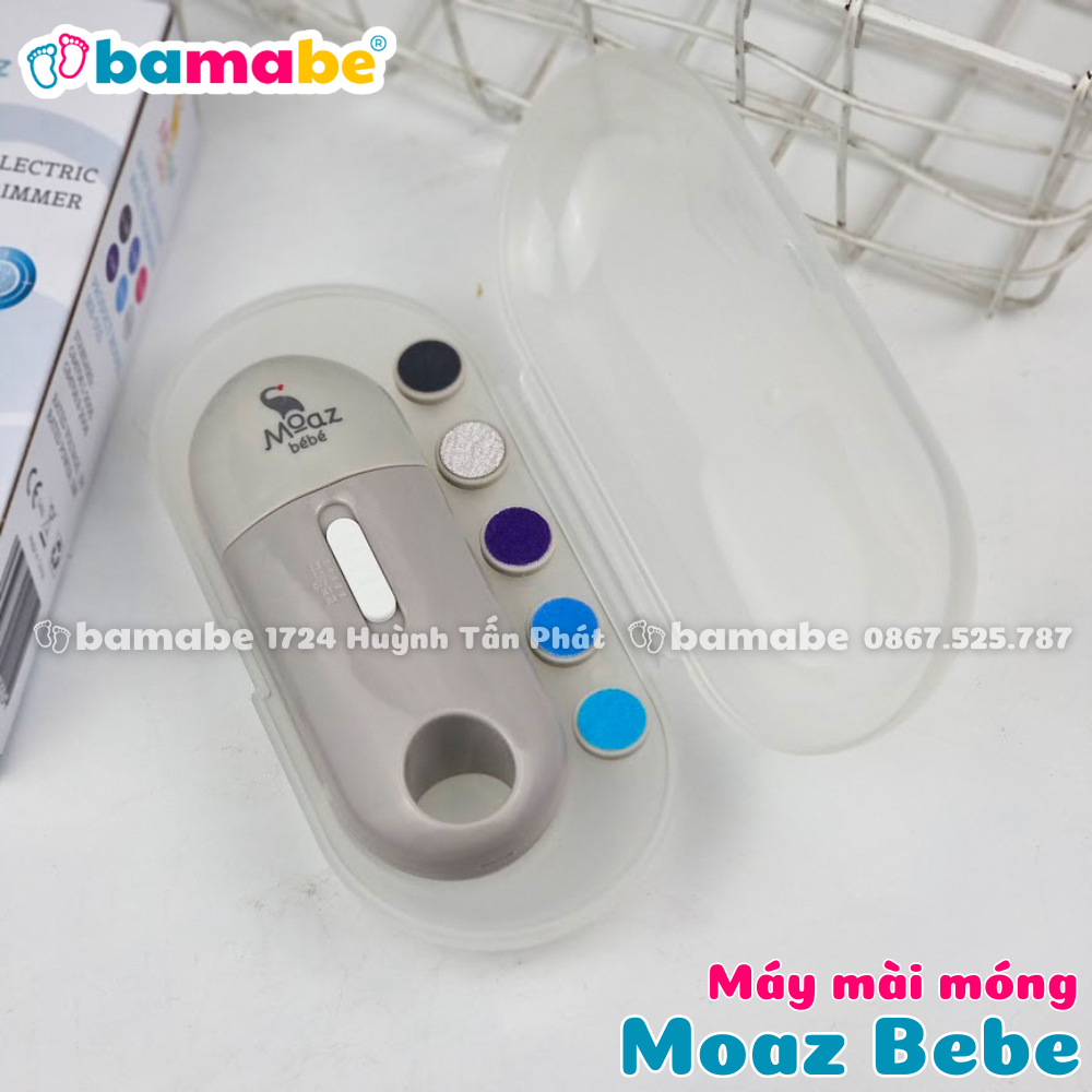 Máy Dũa Móng Tay Moaz Bebe Mb015