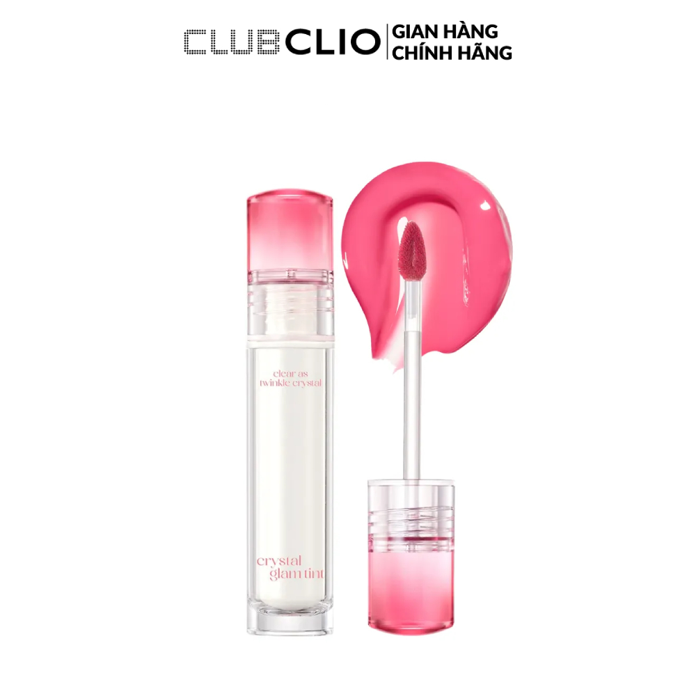 Son tint bóng clio crystal glam tint 3.4g