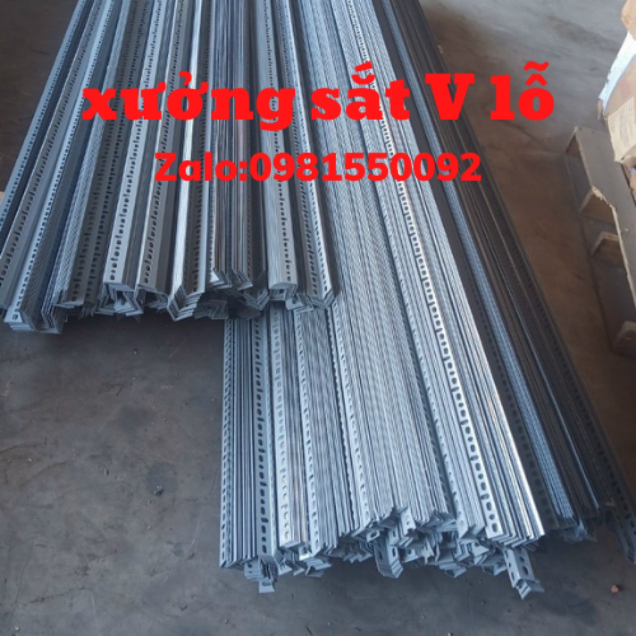 sắt v lỗ v4 ( dài 80cm).sắt kệ v lỗ.sắt v lỗ