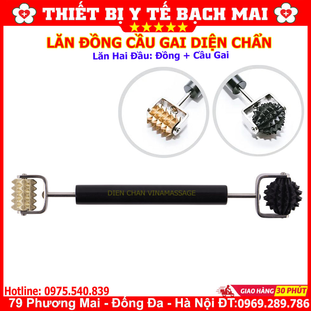 Lăn đồng cầu sừng gai - dụng cụ diện chẩn