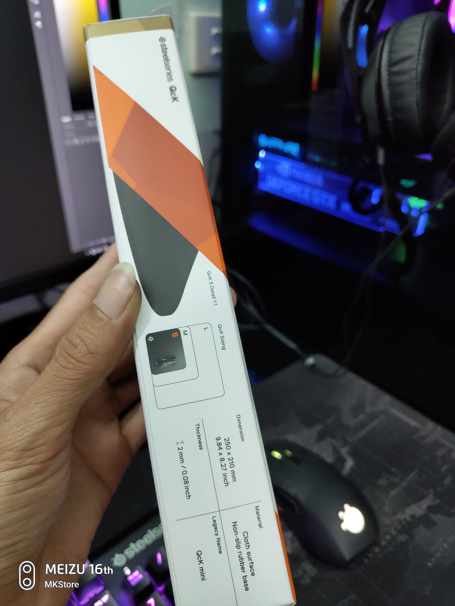 Miếng lót chuột STEELSERIES QcK Small / Medium MKStore