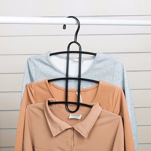 THANH LÝ Móc Quần Áo 3 Tầng Bằng Sắt