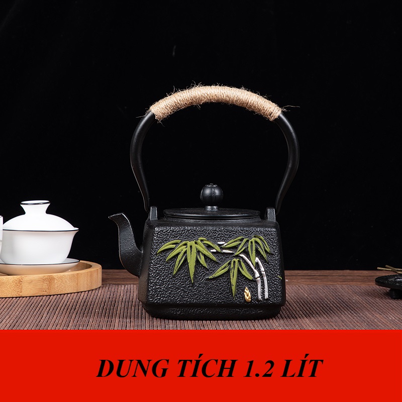 Ấm Gang Đun Nước Tetsubin 1200 ml