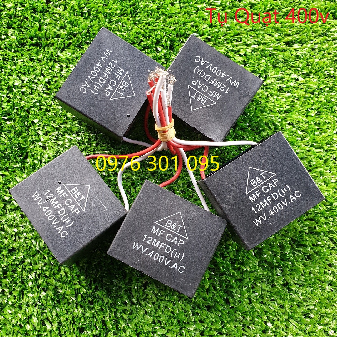 Fan Capacitors of All Types from 1.5Mf to 22Mf