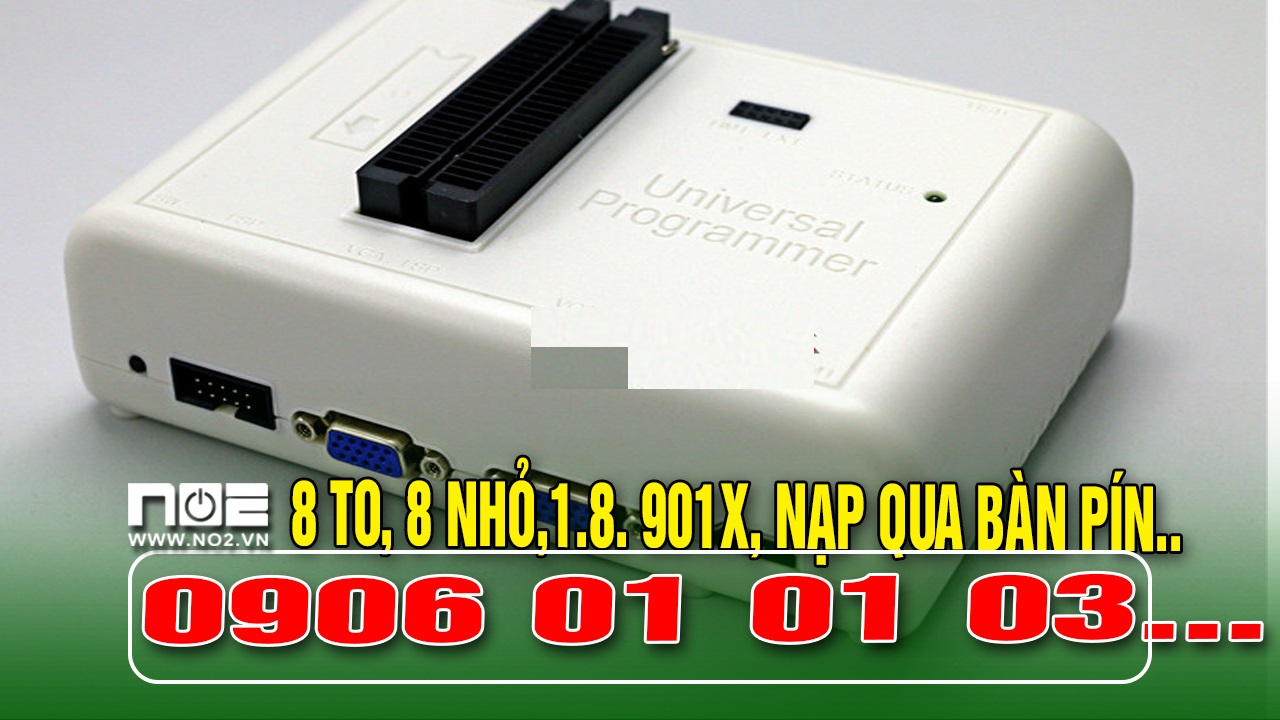 Máy nạp rom RT809H hỗ trợ nhiều IC tốc độ phi mã máy không