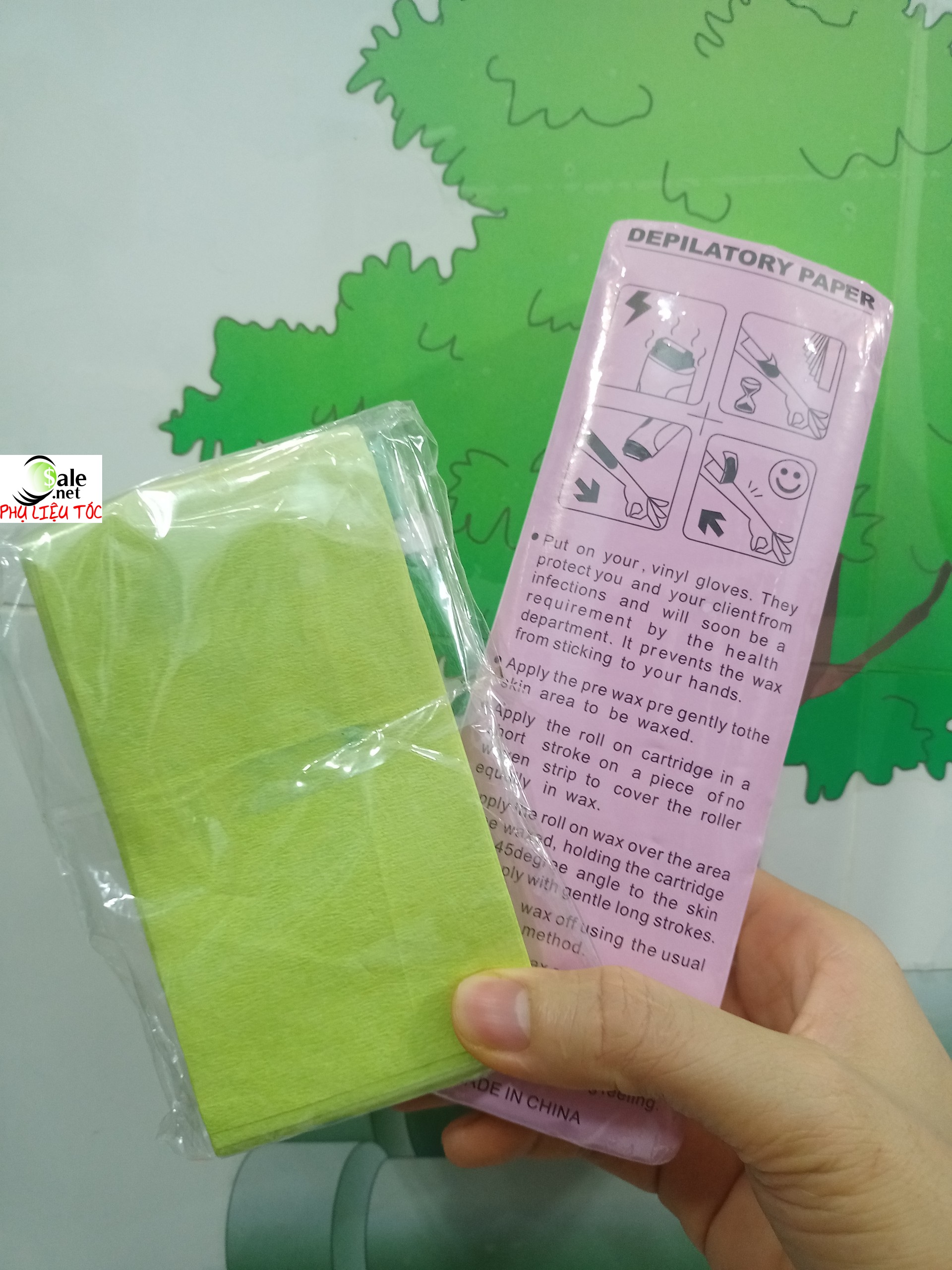 Giấy wax lông