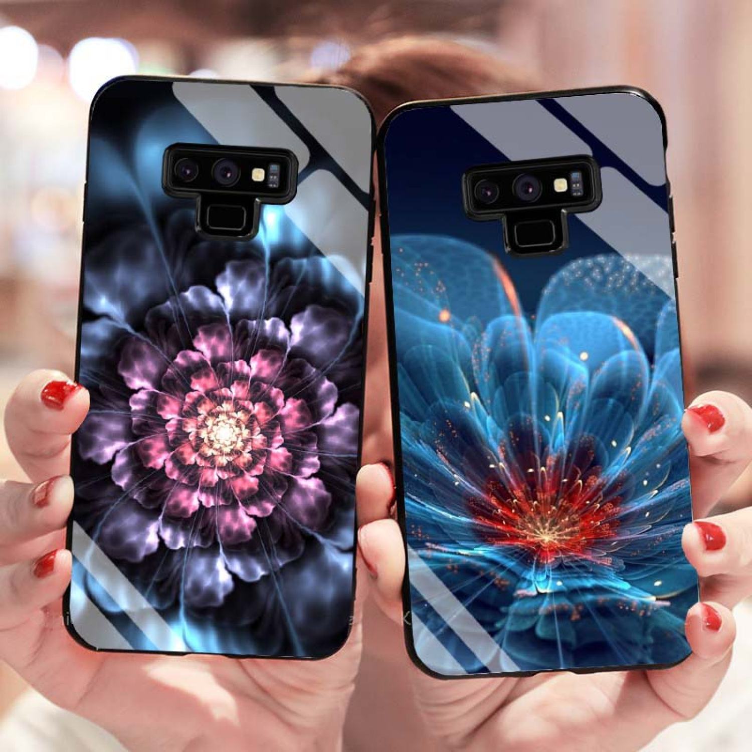 Ốp Samsung Galaxy Note 9 Lưng Kính Cường Lực Mới ƞhất