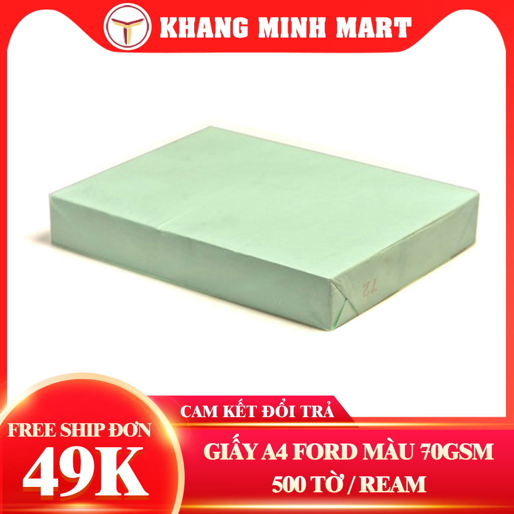 Giấy A4 Ford Màu 70gsm