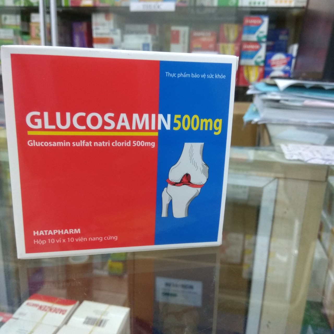 Viên uống bổ khớp Glucosamin 500mg - Giúp phòng ngừa  thoái hoá xương- khớp - loãng xương