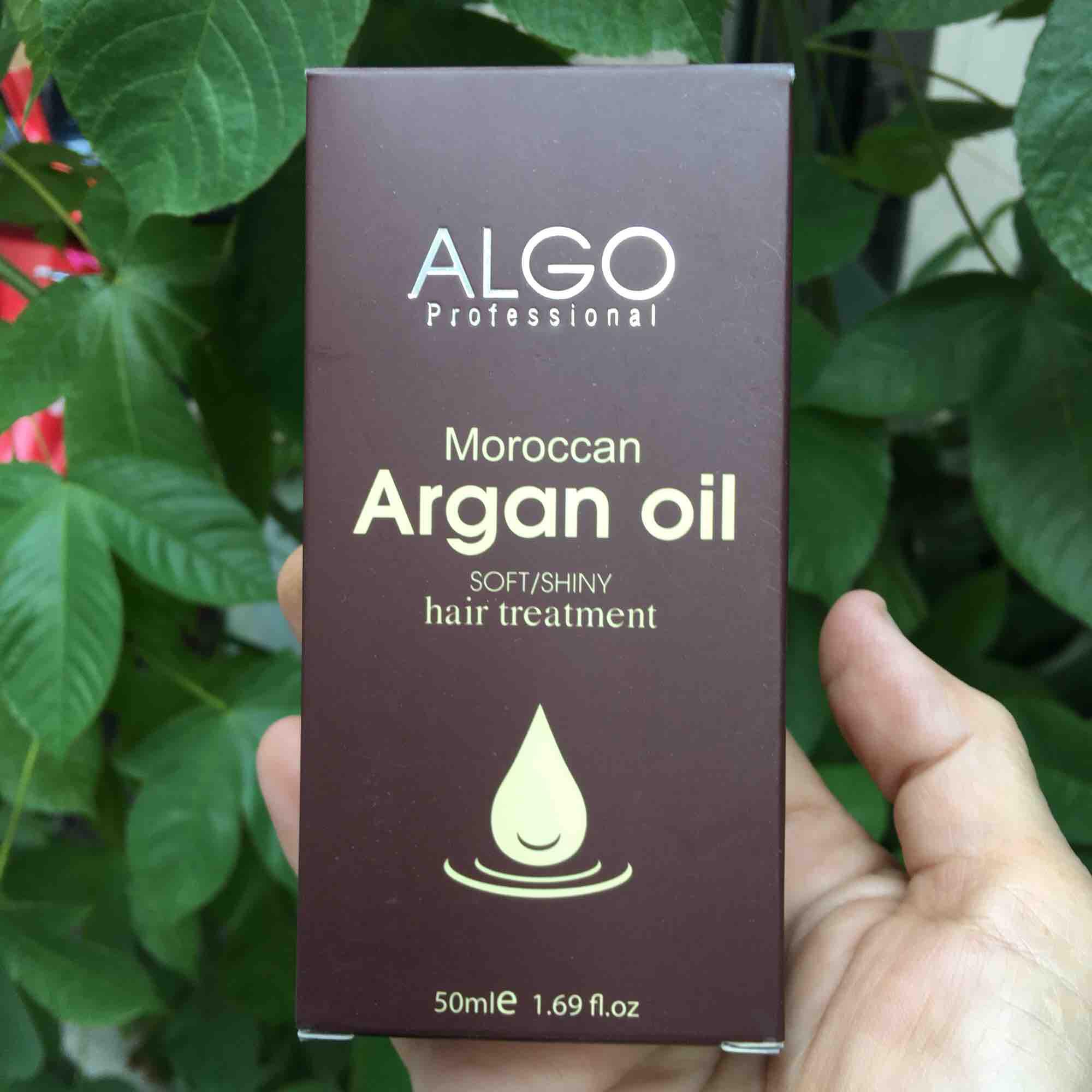 Tinh dầu dưỡng tóc algo argan oil 50ml