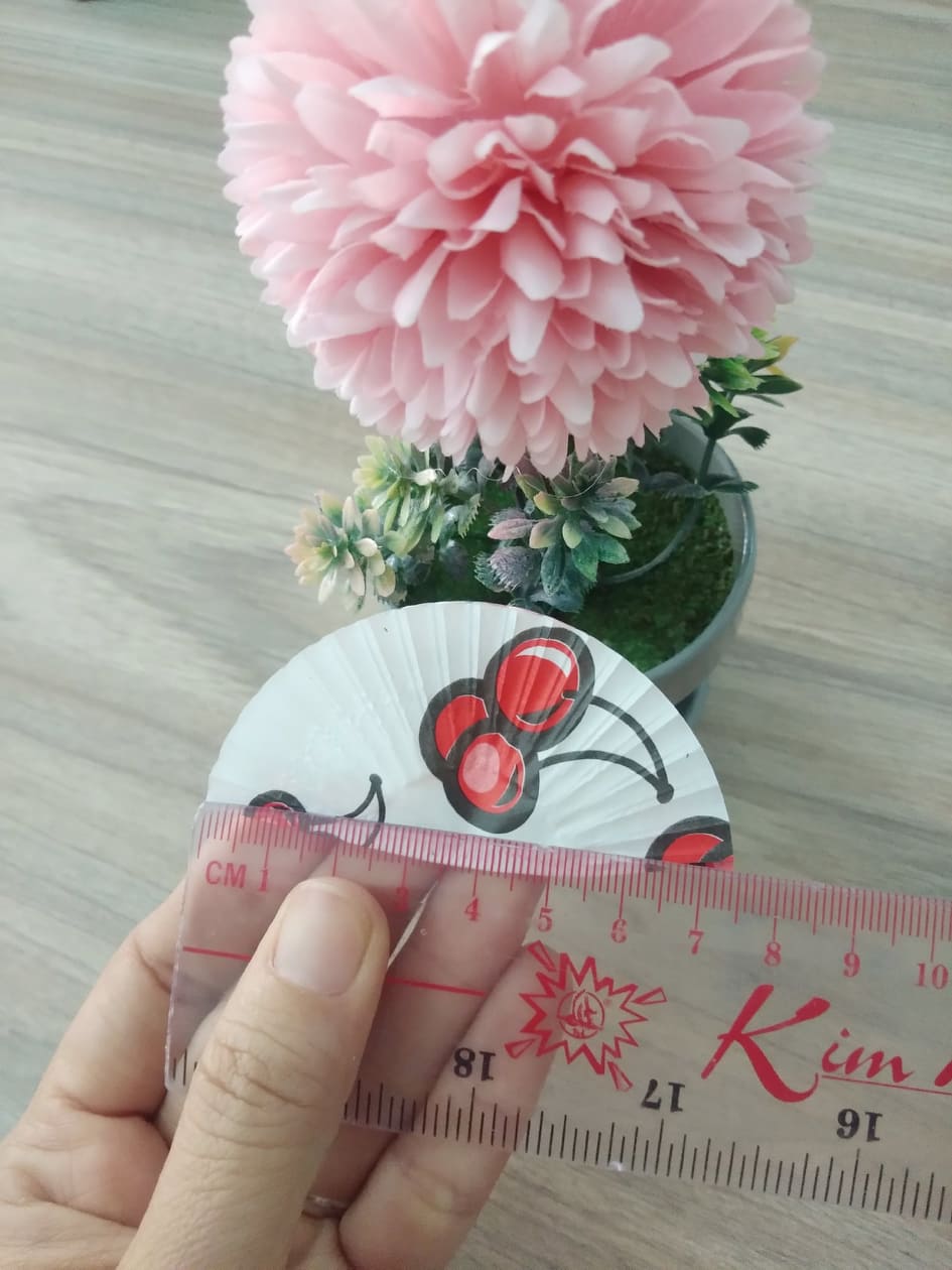 Bộ 1000 Chén giấy Cupcake Bông 7.5 CM
