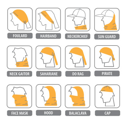 Khăn đa năng - Buff Head các mẫu xe cộ, classic biker
