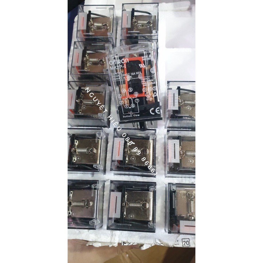 [VN] Rơ le relay 220V 8 chân tròn