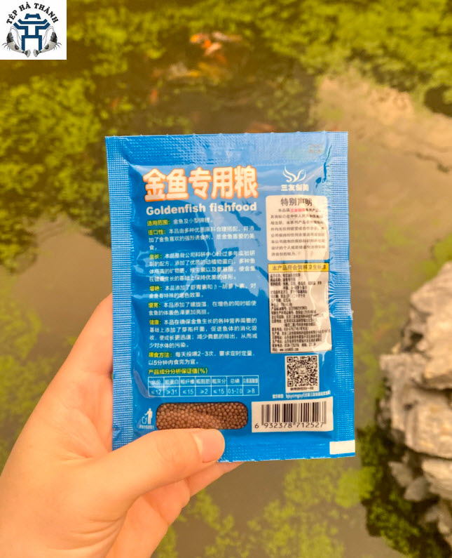 [Hoàn Tiền 10%] Thức Ăn Cho Cá Vàng Goldenfish SANYOU 20 gram