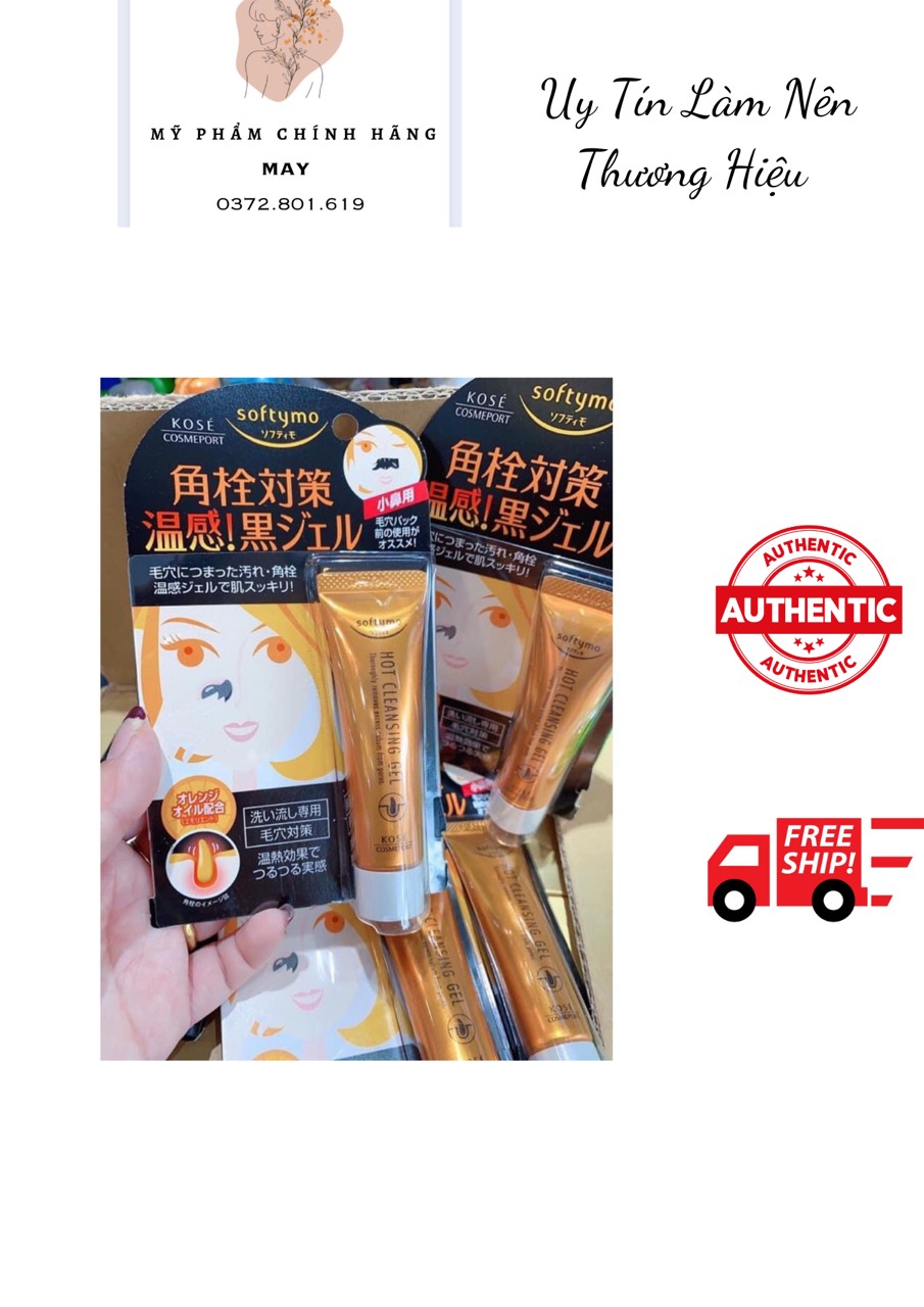 Gel Lột Mụn Đầu Đen Kose Softymo Nhật Bản 25g - AP Cosmetics