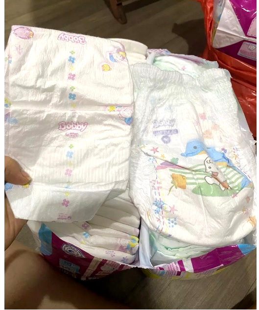Bỉm/Tã dán Bobby size S80/S80+6m (tã dán cho trẻ sơ sinh nặng 4-8 kg)