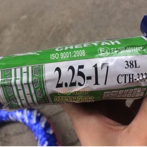 Lốp Cheetah Thái  Xe Dream 2.25-17 & 2.50-17