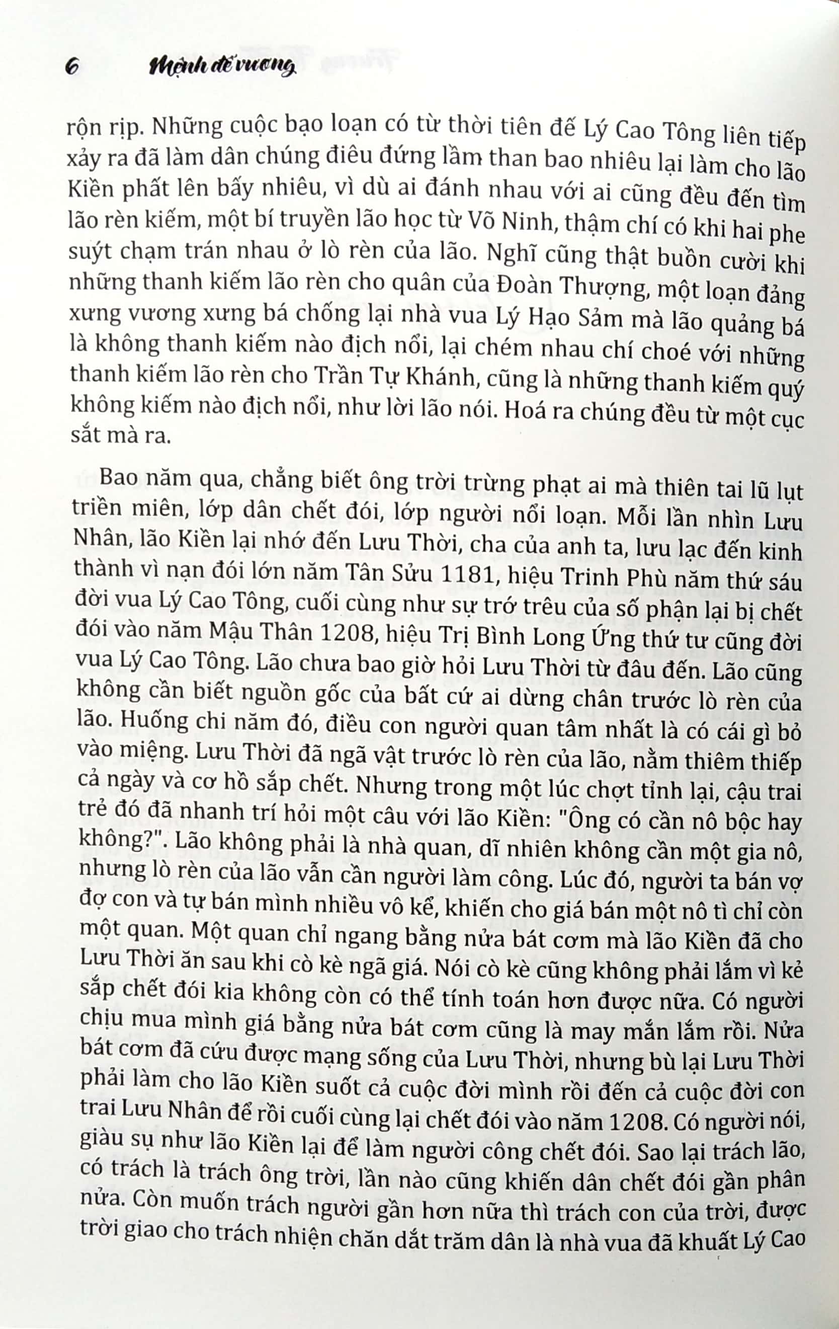 Fahasa - Mệnh Đế Vương