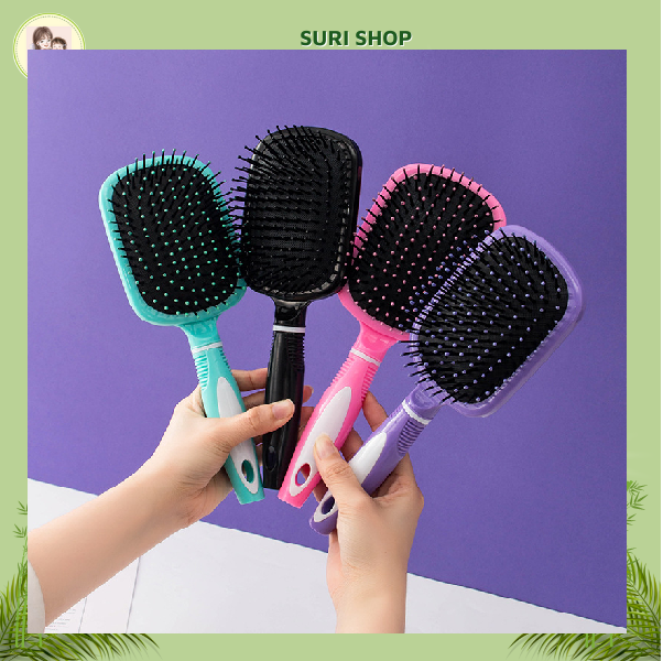 A, lược chải tóc massage da đầu, lược chải tóc gỡ rối siêu tốc, lượt xinh đẹp, lượt dễ thương tiện dụng