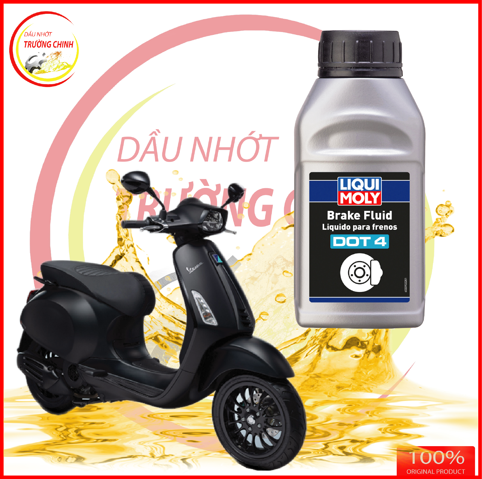 [HCM]DẦU THẮNG PHANH LIQUI MOLY DOT 4 500ML