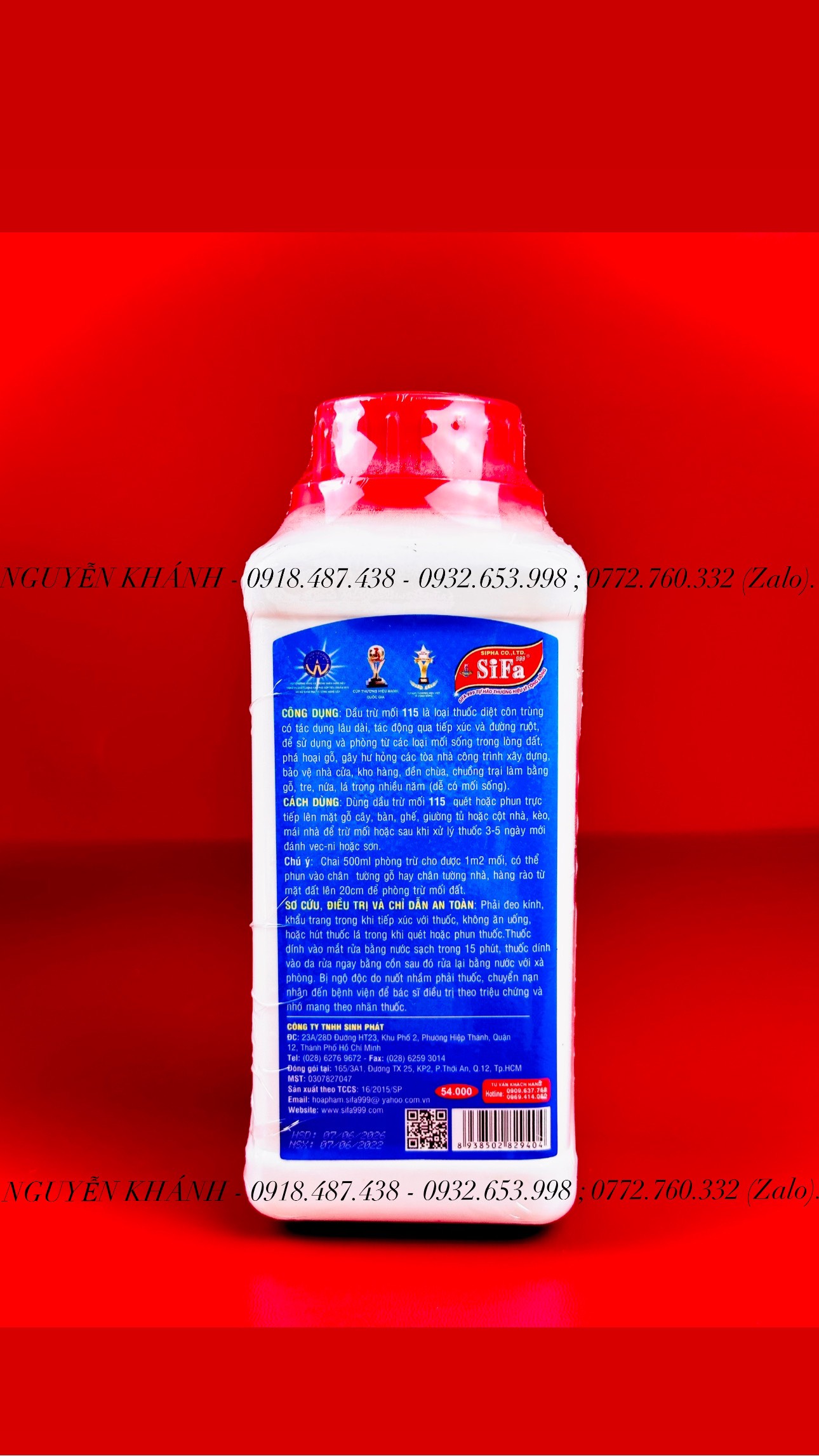 Thuốc diệt mối,dầu diệt mối (sifa)