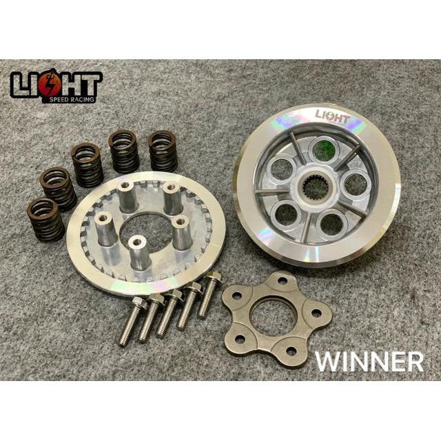ĐẾ NHÔM NỒI  5 LÒ XO  XE MÁY WINNER SONIC EXCITER 135 &150 LIGHT SPEED
