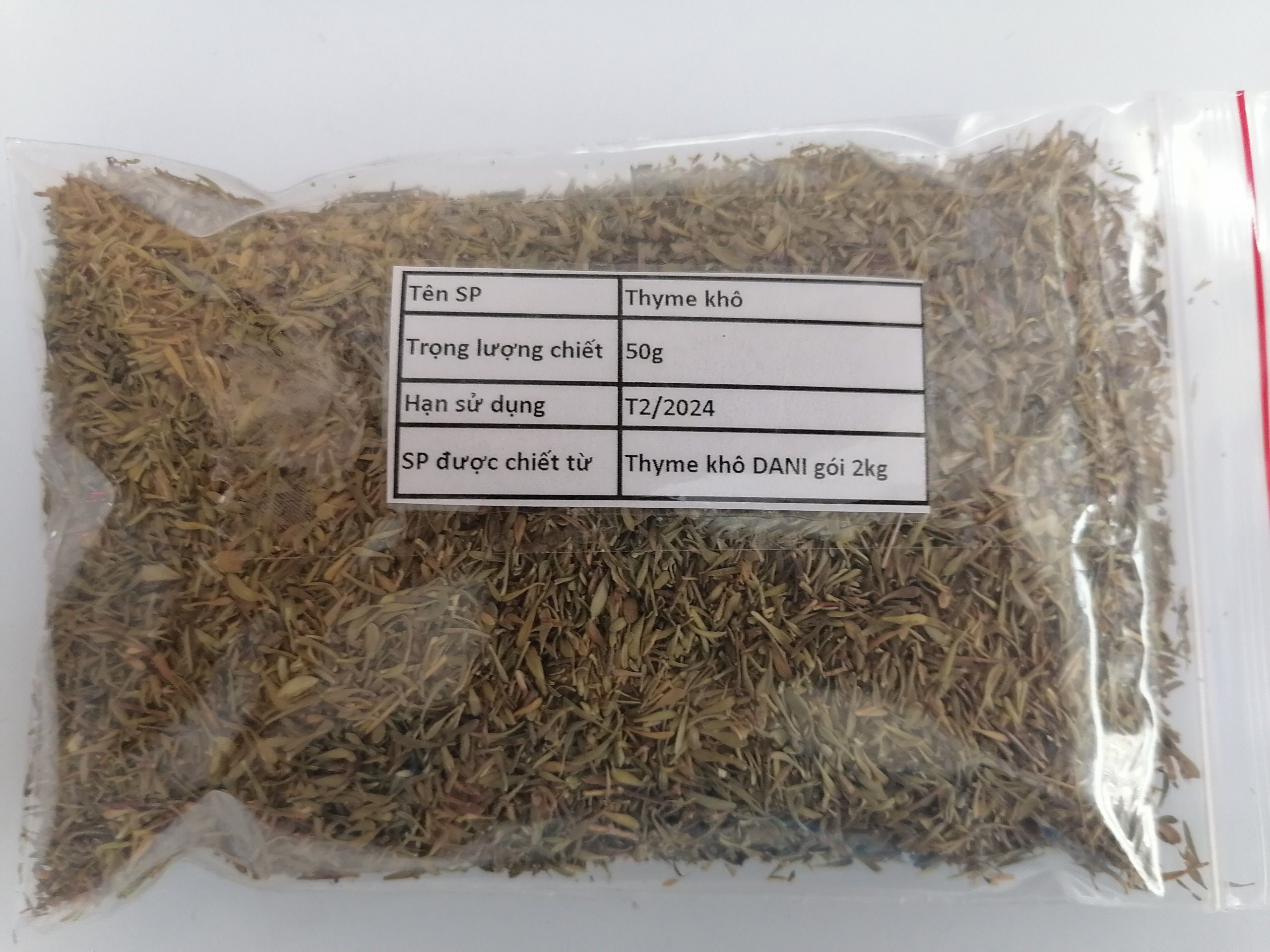Lá húng tây khô thyme leaves
