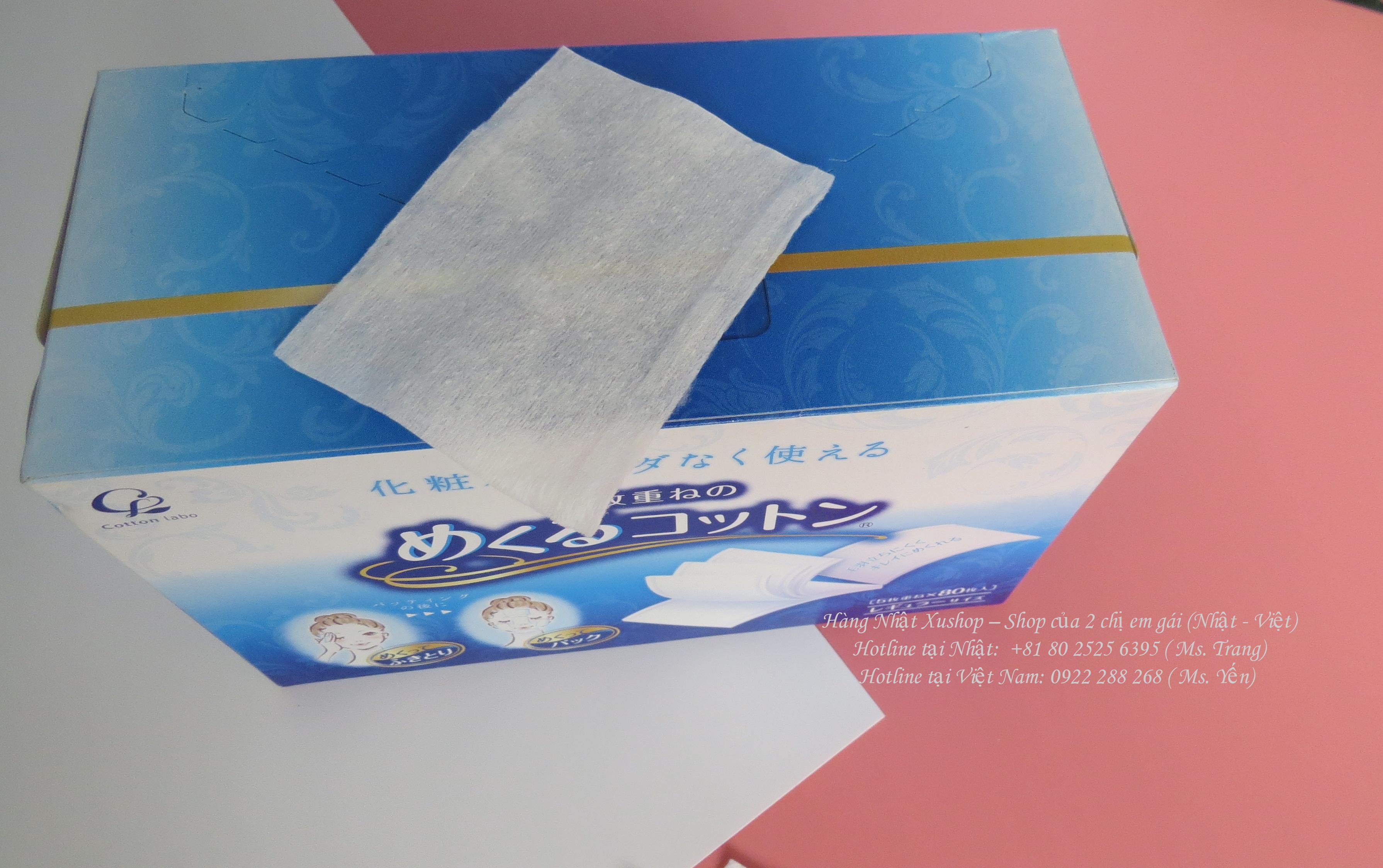 Bông Layer Cotton Labo 5 lớp kích thước 50x70 (Nhật nội địa).