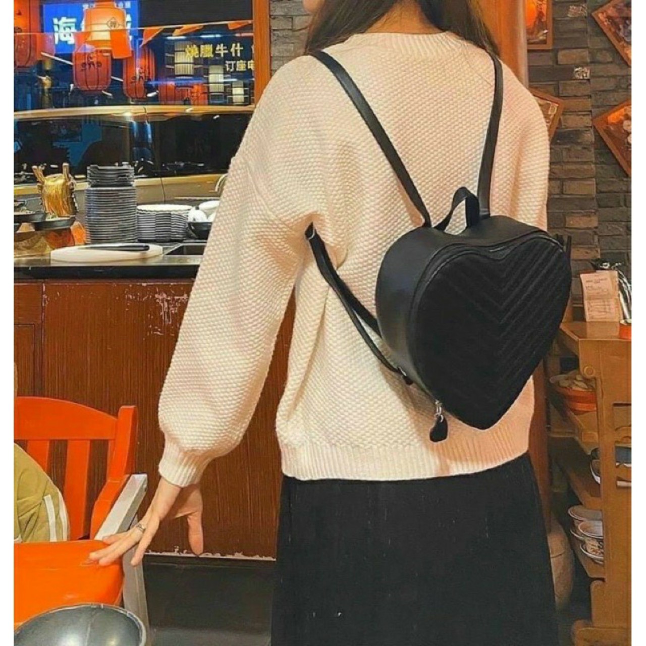 BaLo Trái Tim Yêu Thương Siêu Dễ Thương