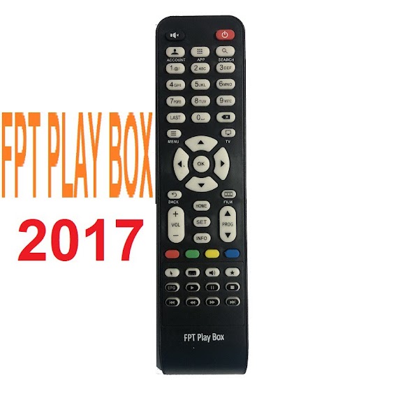 FPT PlayBox dài - Remote điều khiển FPT PlayBox 2017