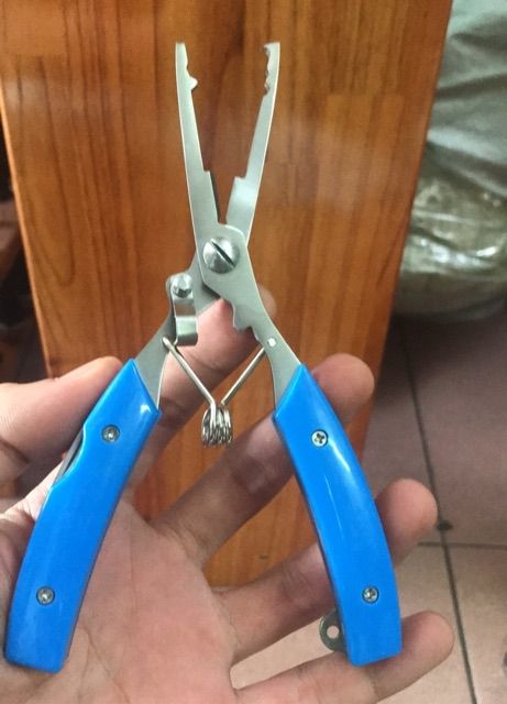 Kìm kẹp cá + kìm gỡ lưỡi  (cam kết bán hàng chất lượng có bảo hành)