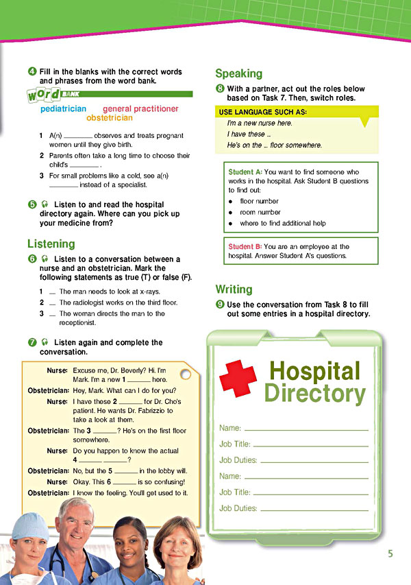Sách - dtpbooks - Career Paths Nursing (Esp) Student's Book With Digibook App