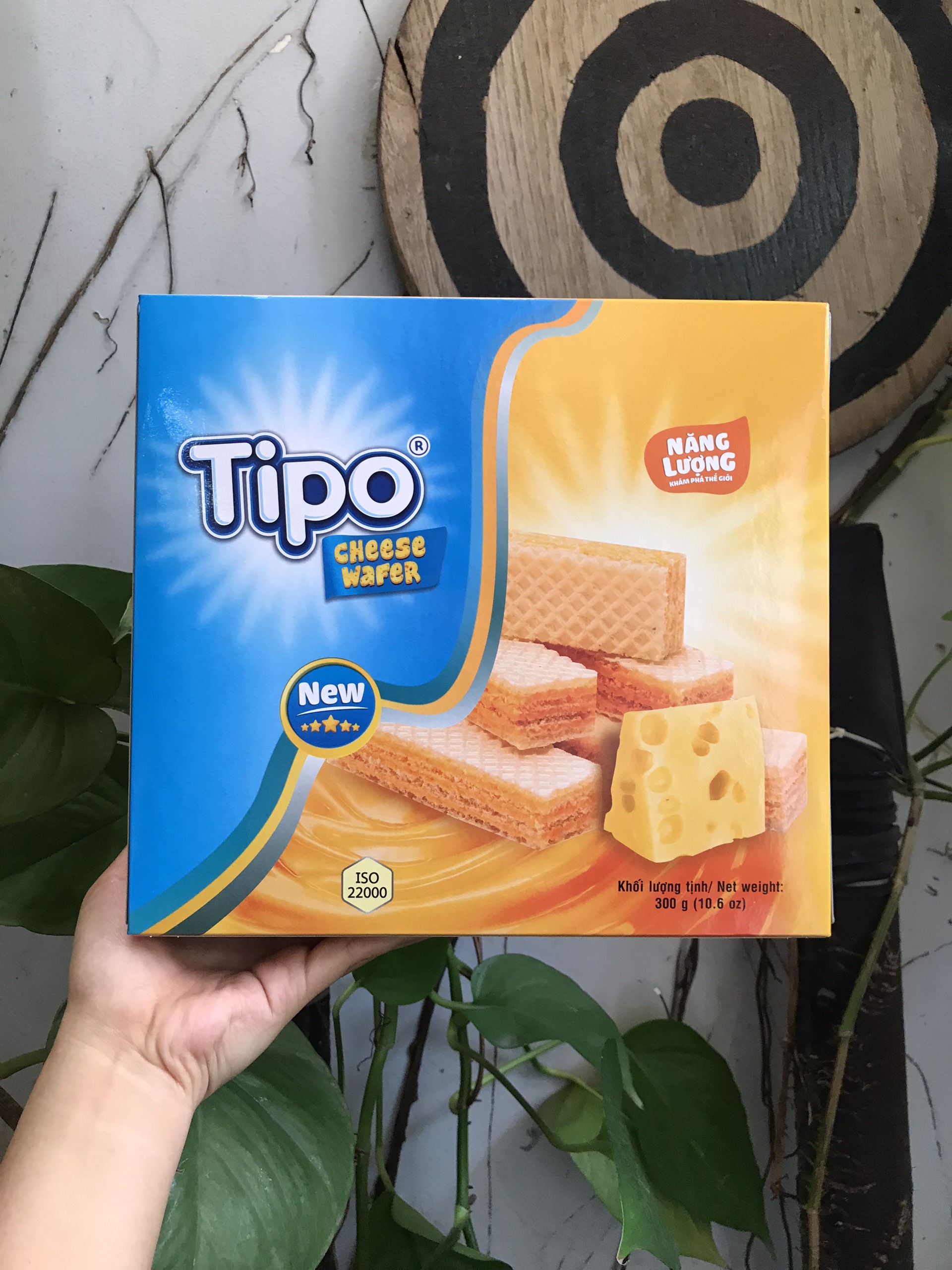 Bánh Xốp Phô Mai Tipo Cheese Wafer (Hộp 300g)