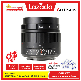 (Chính hãng) Ống kính MF 7Artisans 35mm f0.95 dành cho máy ảnh Fujifilm X, Sony E, Canon EOS-M, Olympus M43 và Nikon Z thumbnail