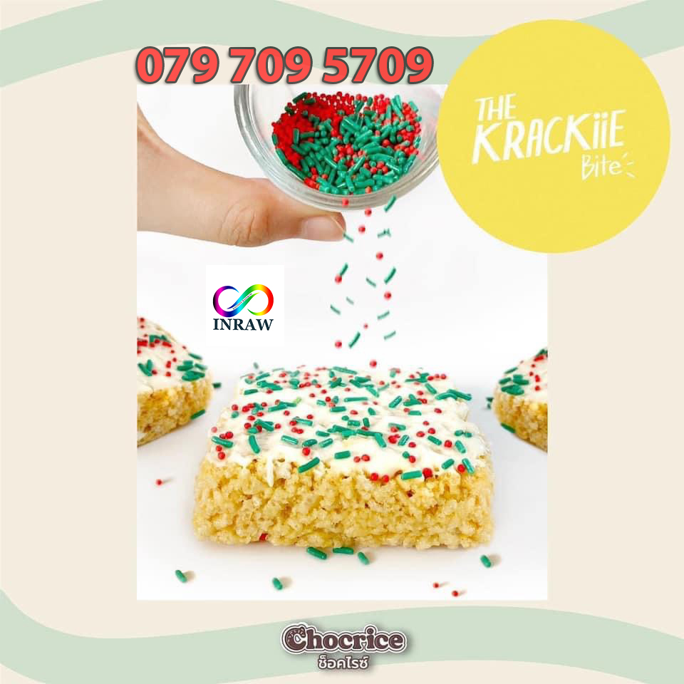 Cốm Trang Trí Giáng Sinh Nhiều Loại túi 1kg (Mix Cốm Bi + Cốm Sợi)
