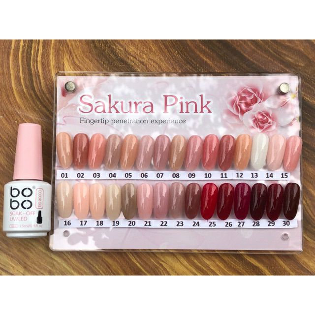 Sơn Gel Thạch BoBo Bảng 30 Màu - sinailmi